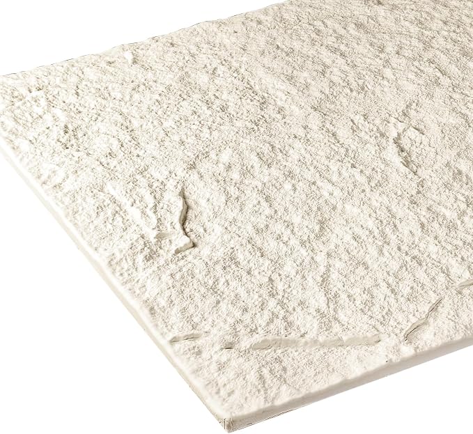 5-Pack 3D Faux Stone Wall Panels, PU Cement-Texture Wainscoting Panels - Image 3
