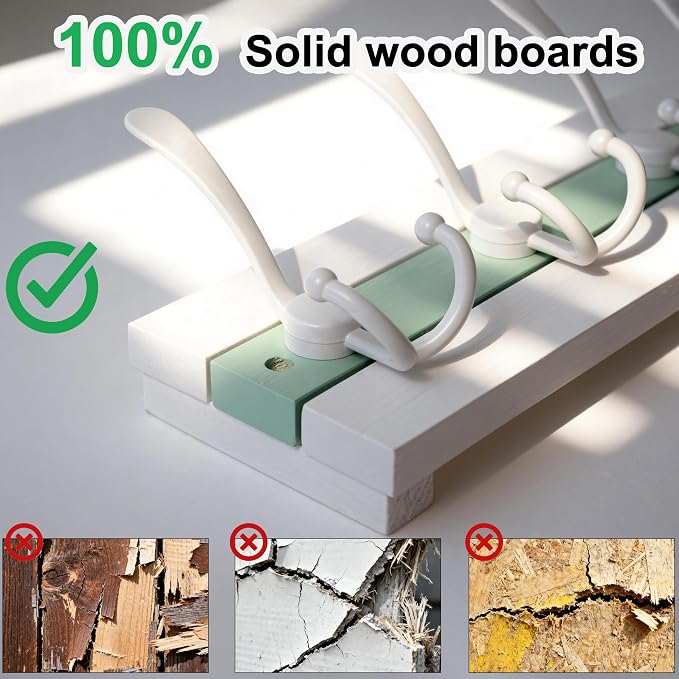 SKOLOO Coastal Wall Mounted Coat Rack - Image 3