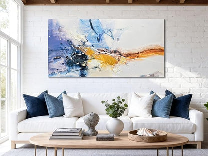 Ardemy Large Abstract Wall Art 58"x29" - Image 5