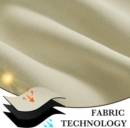 RYB HOME 100% Blackout Short Curtains - Image 7