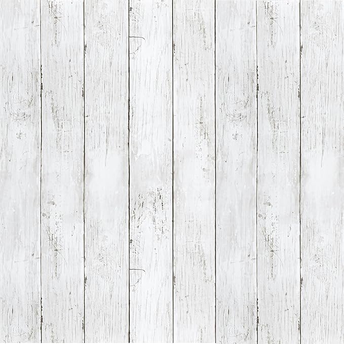 practicalWs Wood Shiplap Peel and Stick Wallpaper, Self Adhesive Faux Nature by practicalWs