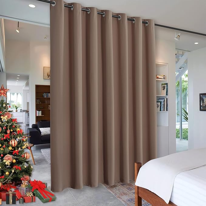 RYB HOME Blackout Curtains Soundproof Energy Saving Insulating Privacy Room by RYBHOME