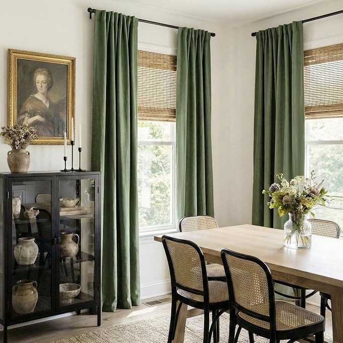 100% Blackout Shield Linen Blackout Curtains - Image 5