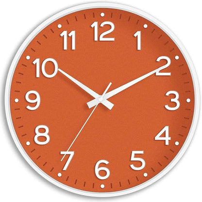 Roymnie Wall Clock 10 Inch Silent Wall Clocks Battery Operated-Modern Non by Unknown