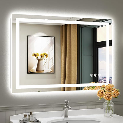 Briivue 44x30 Inch LED Bathroom Mirror by Briivuemodernmirrors