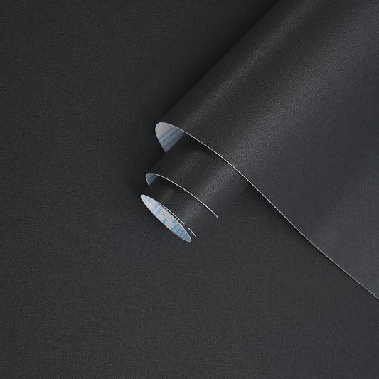 Dimoon 17.7''x236'' Peel and Stick Wallpaper Dark Grey Contact Paper by DIYYOURMOON