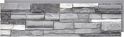 Faux Stone Wall Panels 1-Pack PU Stone Veneer Siding, Mortarless Faux Rock - Image 3