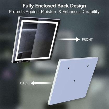 LED Lighted Bathroom Mirror - Image 6