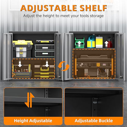 Garage Wall Cabinet, Metal Wall Cabinets - Image 5