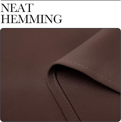 NICETOWN Nursery Essential Thermal Insulated Solid Grommet Top Blackout Curtains - Image 7