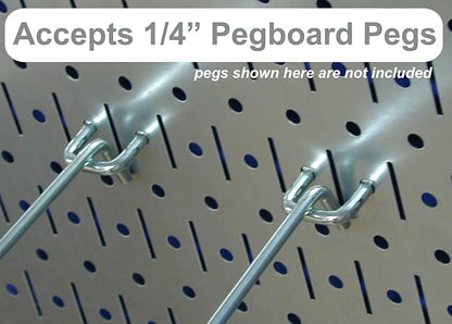 Wall Control 30-WRK-400GB Standard Workbench Metal Pegboard Tool Organizer - Image 3