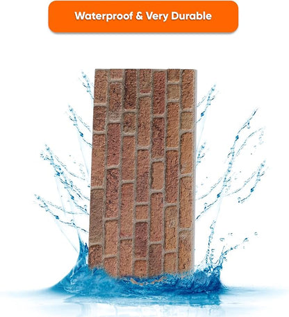IZODEKOR 3D Wall Panels Brick Effect - Image 6