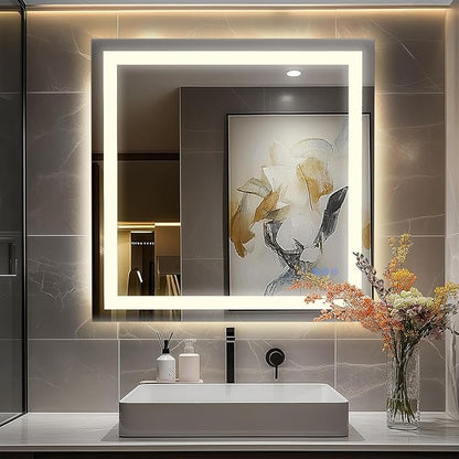 Antok 36"x 36" LED Bathroom Mirror by AntokMirror