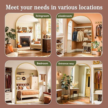 Full Length Mirror, Oversized Floor Mirrors, Leaning Free Standing Mirrors - Image 8