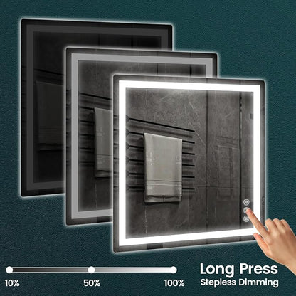 Memobarco 36"x 36" Bathroom Mirror - Image 5