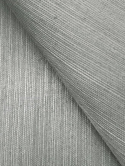 York Wallcoverings Natural Sisal Slate Peel and Stick Grasscloth Wallpaper - Image 4