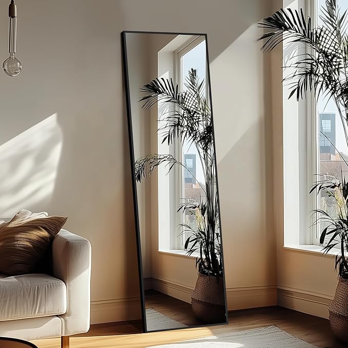 Delma Full Length Standing Mirror, Large Floor Mirror - Image 2