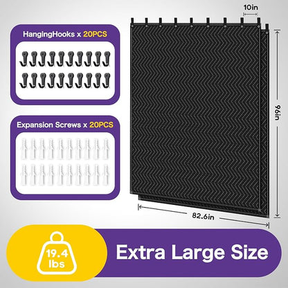 2 PCS Extra Large Sound Dampening Blanket, Noise Cancelling Studio Acoustic - Image 4