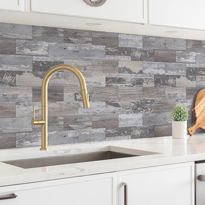 StyloVue 4 Pieces Peel and Stick Backsplash - Image 5