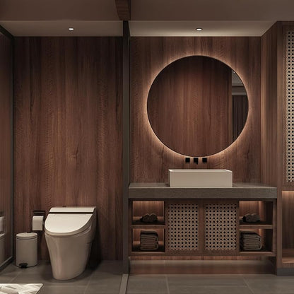Walnut Wood Grain Contact Paper Peel and Stick Wood Wallpaper Removable - Image 7