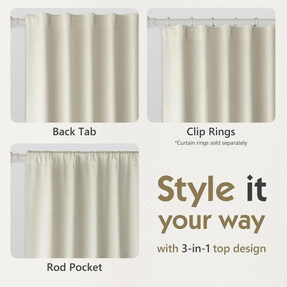 FMFUNCTEX 100% Blackout Curtains - Image 7