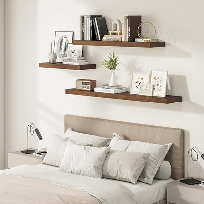 Vivelove 12 Inch Deep Floating Shelves - Image 7