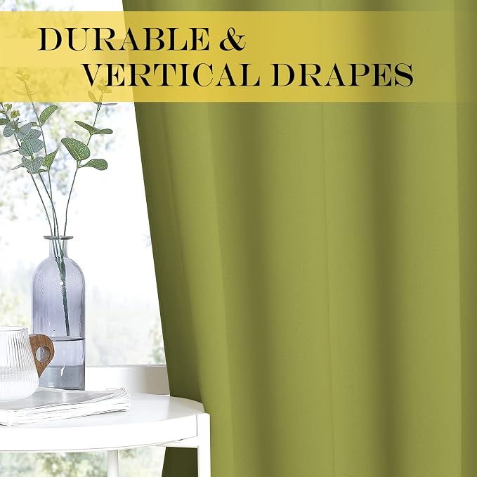 NICETOWN Blackout Doorway Curtain Drape 78 inch Long - Image 4