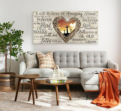 Cao Gen Decor Art A63575 Amazing Grace Wall Art Decor Canvas Print Picture - Image 9