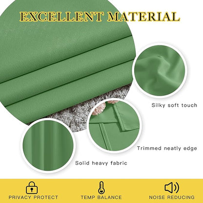 NICETOWN Door Curtain for Closet Doors 80 Inches Long 1 Panel, Room Divider - Image 3