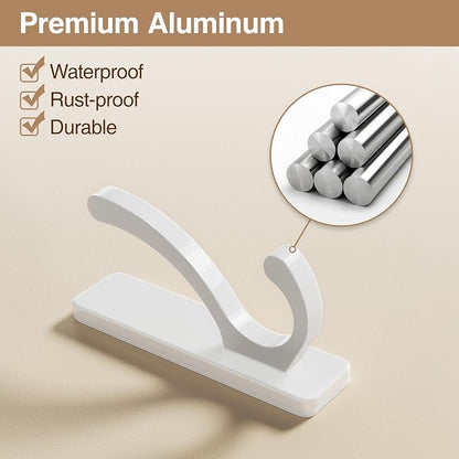 pickpiff Adhesive Wall Hooks for Towels - Image 4