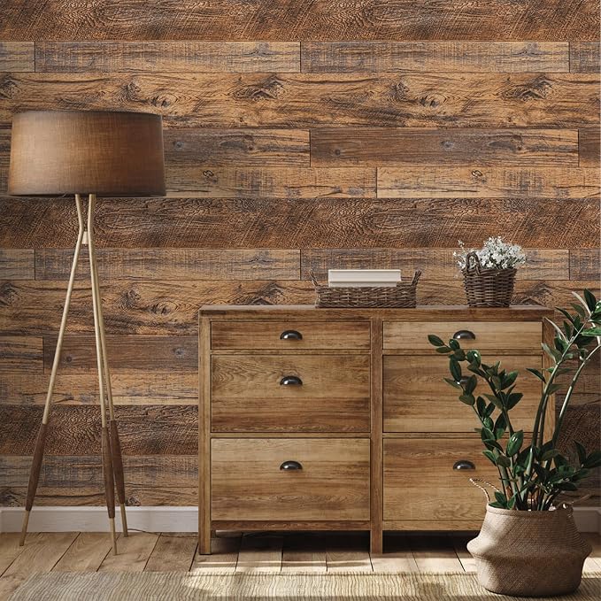 TANONE Wood Contact Paper Peel and Stick - Image 4