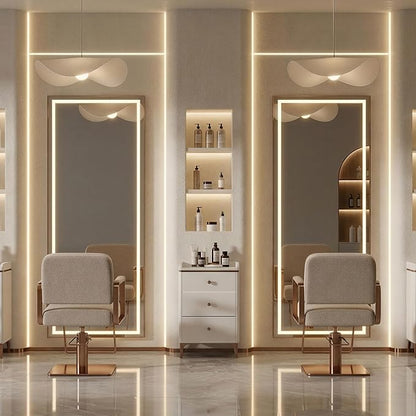 Full Length Mirror with Lights, Full Body Dressing Standing Mirrors with - Image 8