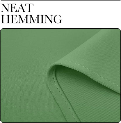 NICETOWN Froest Green Blackout Curtains 84 inches Length - Image 6