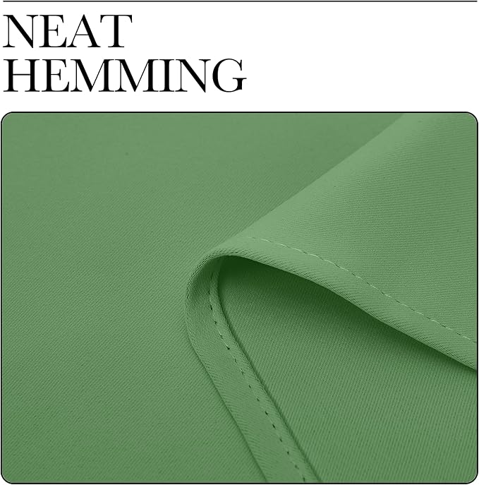 NICETOWN Froest Green Blackout Curtains 96 inches Length - Image 6