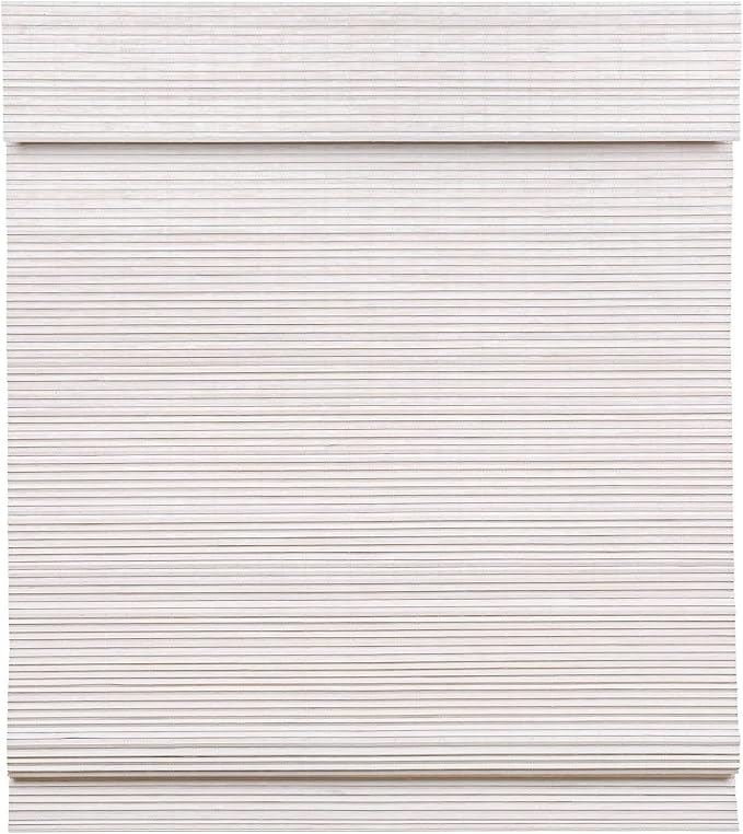 LazBlinds Cordless Bamboo Roman Shades, Privacy Window Treatment, Roll Up by LazBlinds