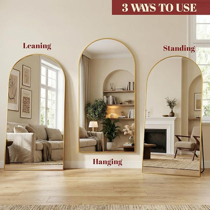 Suidia 72"x44" Arched Full Length Mirror - Image 8
