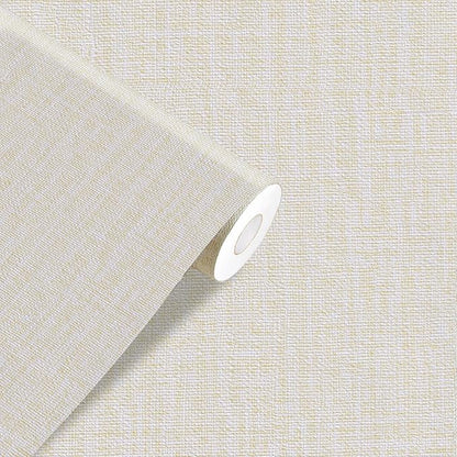 Yancorp 15.7"x787"/65.6' Textured Fabric Wallpaper Faux Grasscloth Peel and by YancorpHomeDecor