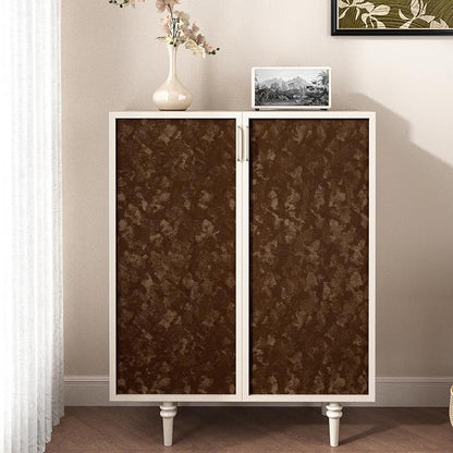Wallercity Brown Velvet Drawer Liner Self Adhesive Velvet Fabric Wallpaper Peel - Image 4