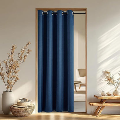 IGEMAEVE Blackout Doorway Curtains 96 Inch Length, Closet Curtain by IGEMAEVE