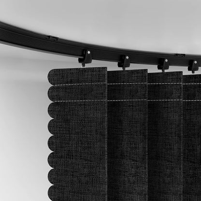 Room Divider Curtain Sets with Flexible Ceiling Track, Privacy Soundproof - Image 4