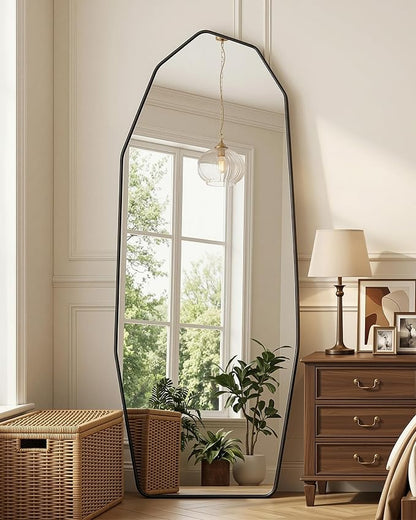 Antok Full Length Mirror, Free Standing Wall Mounted or Leaning Full Body Mirror - Image 9