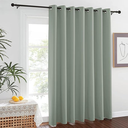 NICETOWN Loft Noise Blocking Room Divider Curtain Screen Partitions, Basement - Image 8