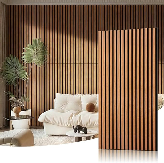 Wood Slat Acoustic Wall Panels-3D Fluted Sound Absorbing Panel by Greymond