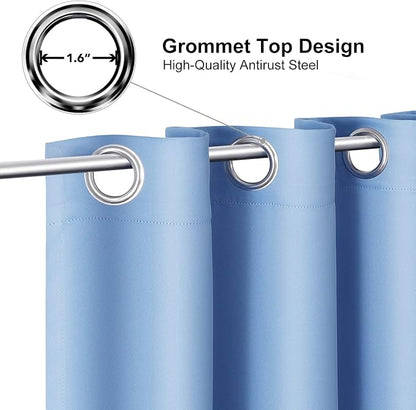 ChrisDowa Grommet Blackout Curtains - Image 2