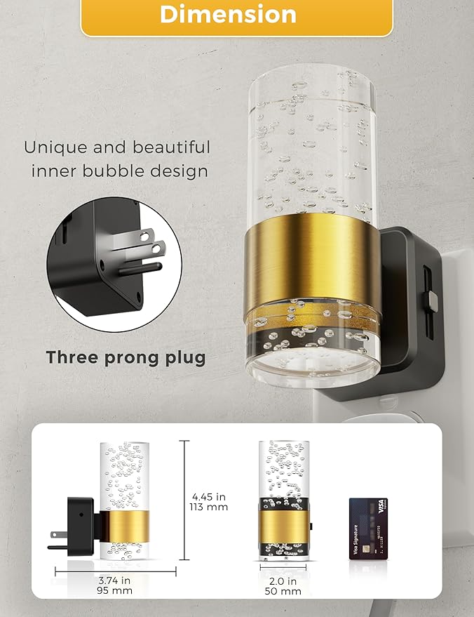 L LOHAS LED Night Lights Plug into wall, Soft Light Night Light - Image 7