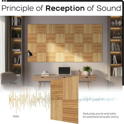 BUBOS 6 Pack Acoustic Wall Panels - Image 5