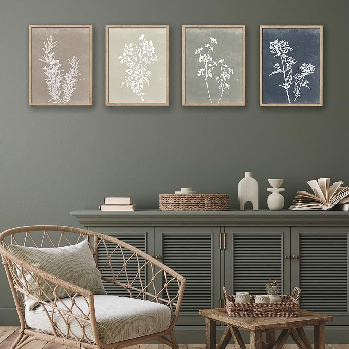 Liswit Framed Boho Wall Art Set of 4 - Image 7