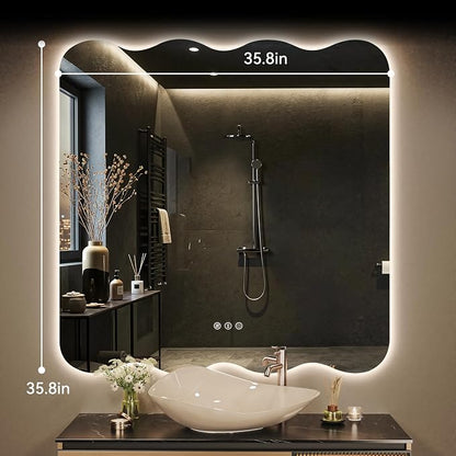 Hasipu Wavy Full Length Mirror - Image 2