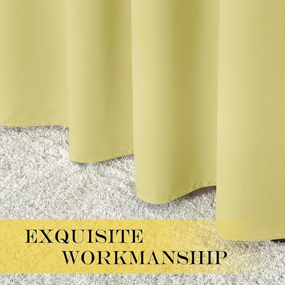 NICETOWN Sliding Door Window Treatment Blackout Patio Door Curtain Panels - Image 4