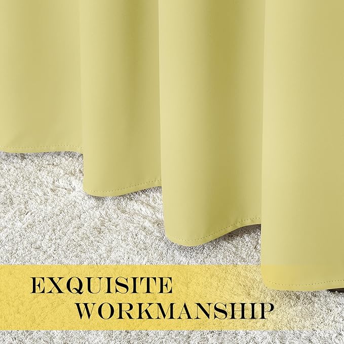 NICETOWN Blackout Window Curtain 90 inch Length - Image 4